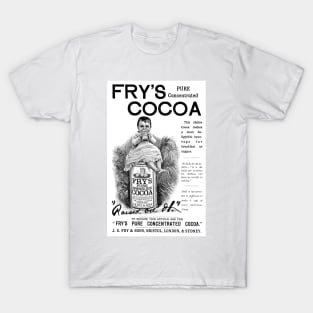 Fry's Cocoa - 1891 Vintage Advert T-Shirt